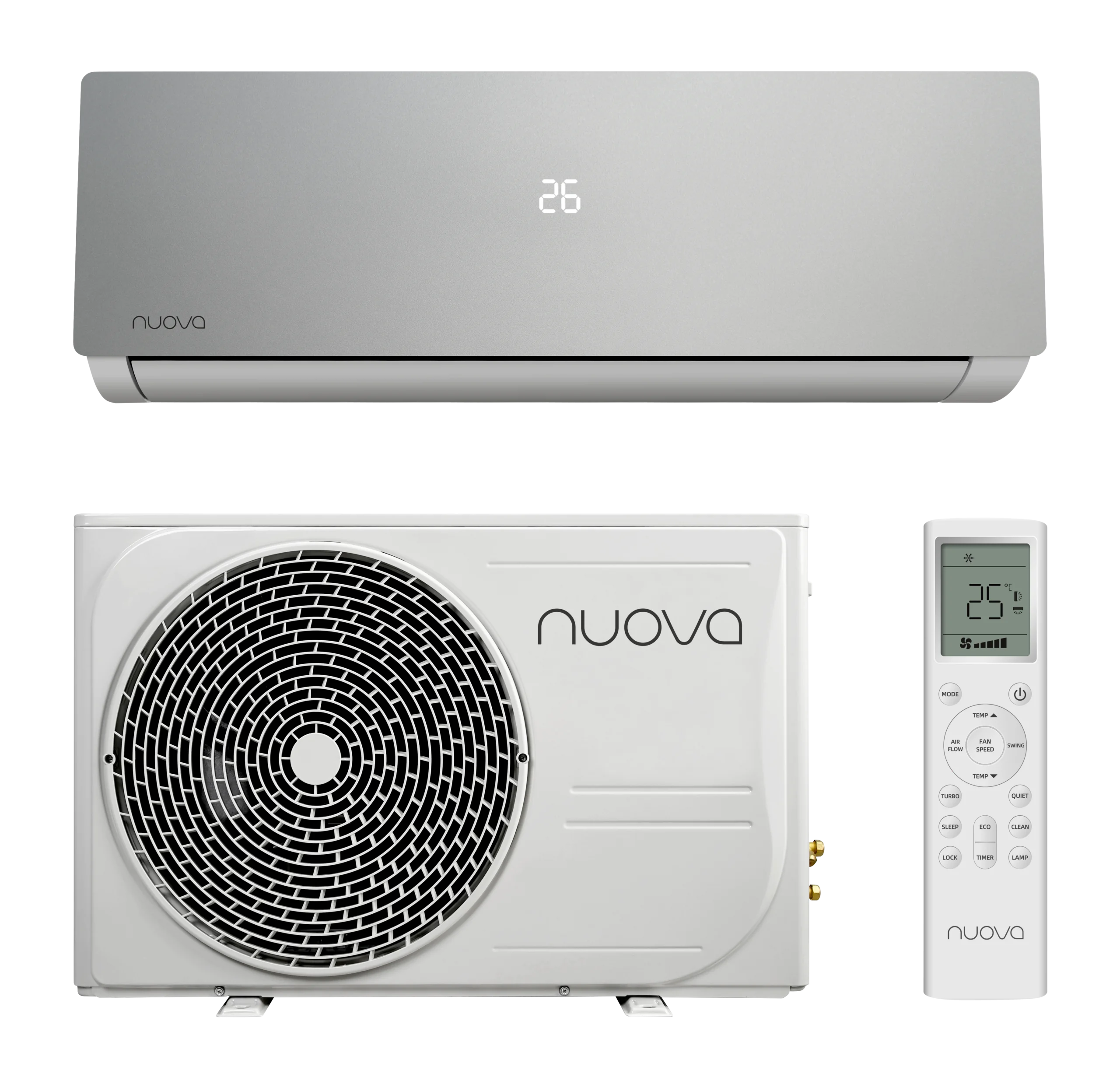 Nuova Infinity AI smart 3,5kW Set Zilver