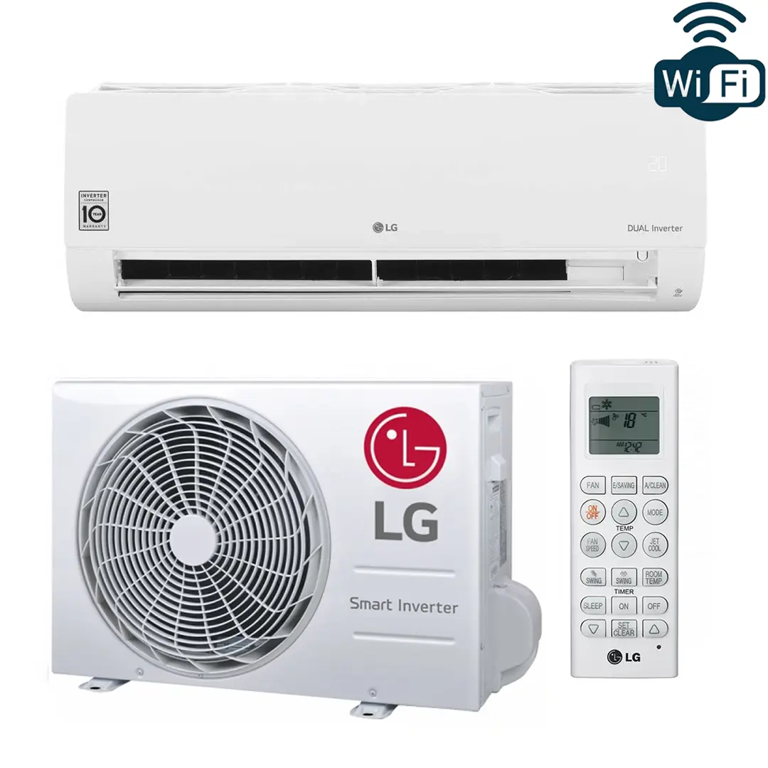 LG Comfort 2026 Dualcool Special E 2,5kW Set Wit