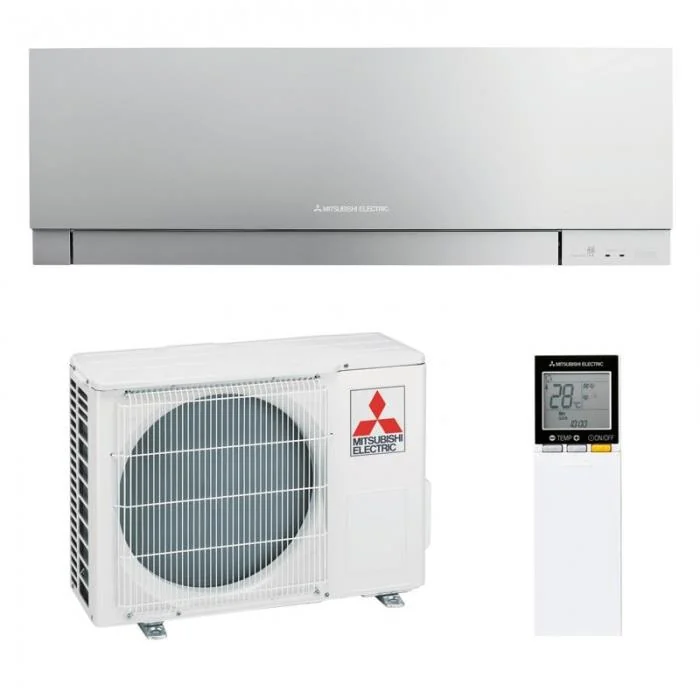 Mitsubishi Electric Premium 2,5kW Set Zilver