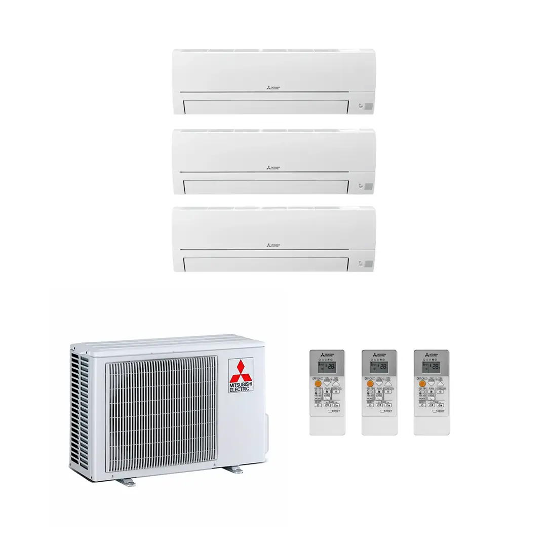 Mitsubishi Electric HR Triosplit 3x 2,5kW Set
